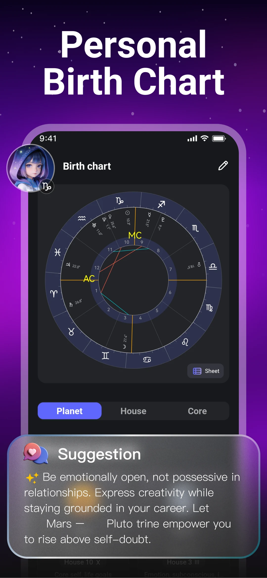 Horoscope, Tarot & Astrology screenshot