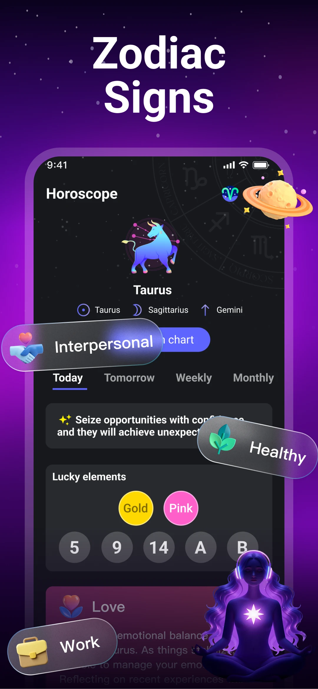 Horoscope, Tarot & Astrology screenshot